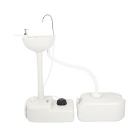Same Code17634047CHH-7701 562 Portable Removable Outdoor Hand Sink with 24L Recovery Tank